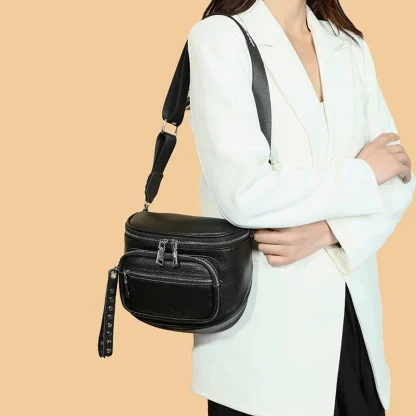 Multi-Pocket Top-Handle Sling Bag - Image 4