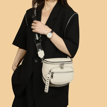 Multi-Pocket Top-Handle Sling Bag - Image 5