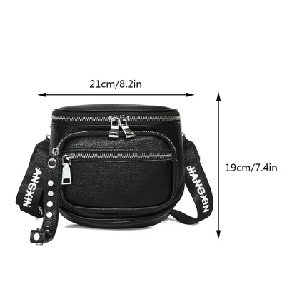 Multi-Pocket Top-Handle Sling Bag - Image 6