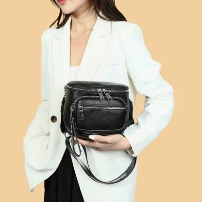 Multi-Pocket Top-Handle Sling Bag - Image 2
