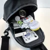Polyhedron Hard Chest Sling Shoulder Bag - Image 3
