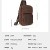Multi-Zippered Shoulder Sling Bag - Image 3