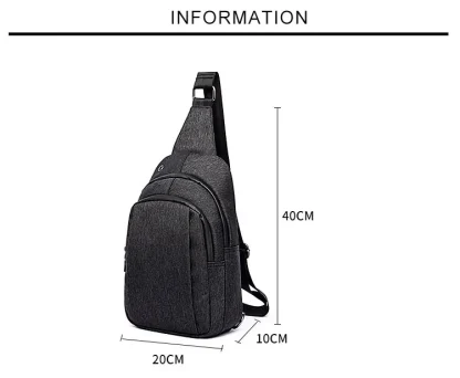 Travel Waterproof Crossbody Bag - Image 7