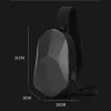Polyhedron Hard Chest Sling Shoulder Bag - Image 6