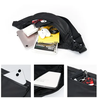 Zipper Travel Sling Bag - Image 2