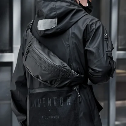 Zipper Travel Sling Bag
