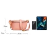 Elegant Flap Saddle Sling Bag - Image 5
