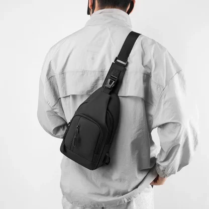 Messenger Sling Chest Crossbody Bag - Image 6