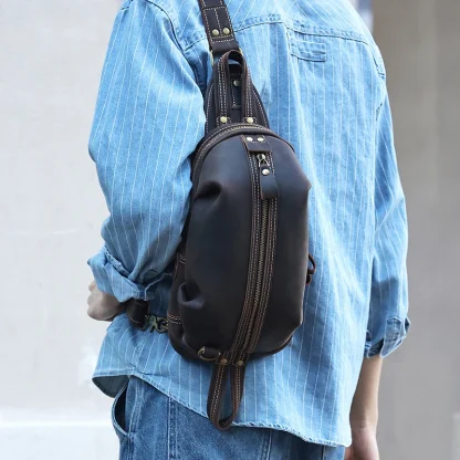 Portable Retro Crossbody Shoulder Bag - Image 2