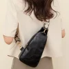 Vintage-Like Triangular Sling Bag