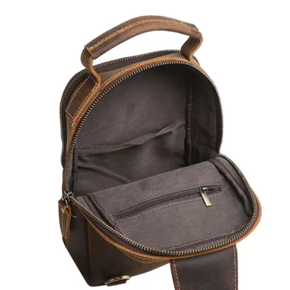 Vintage-Like Crossbody Shoulder Bag - Image 6
