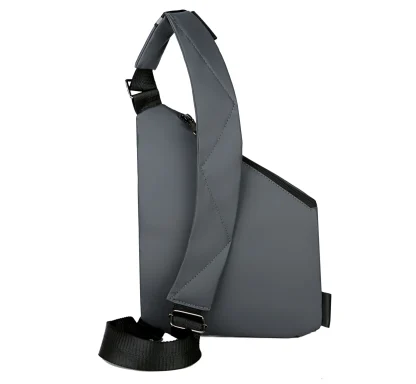 Irregular Shaped Chest Sling Bag - Image 2